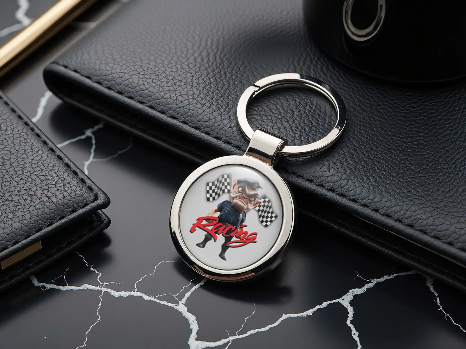Metal Keychain Luxury Finish Limited Edition